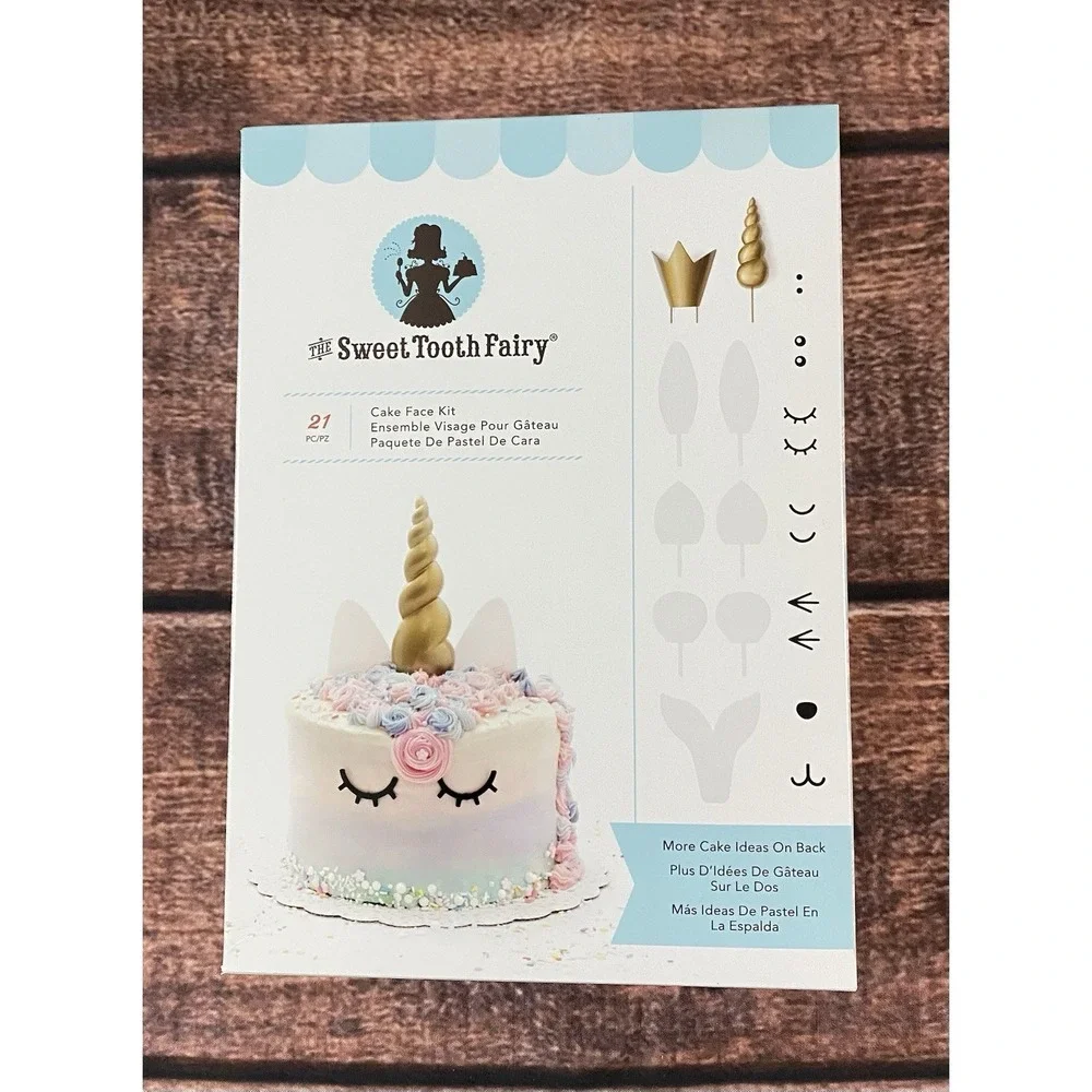 The Sweet Tooth Fairy Cake Face Kit 21 Piece By American Crafts
